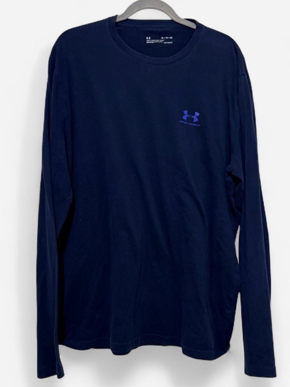 Loose Fit Activewear Athleisure Menswear Long Sleeve Workout Tee Shirt XL